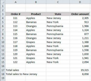 Excel Array Formulas 2_sumif