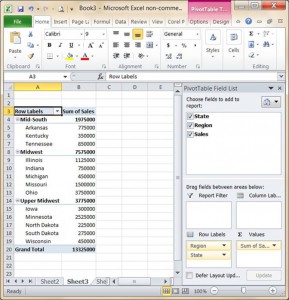 Fred Pryor Seminars_PivotTable Percentage Figure 2