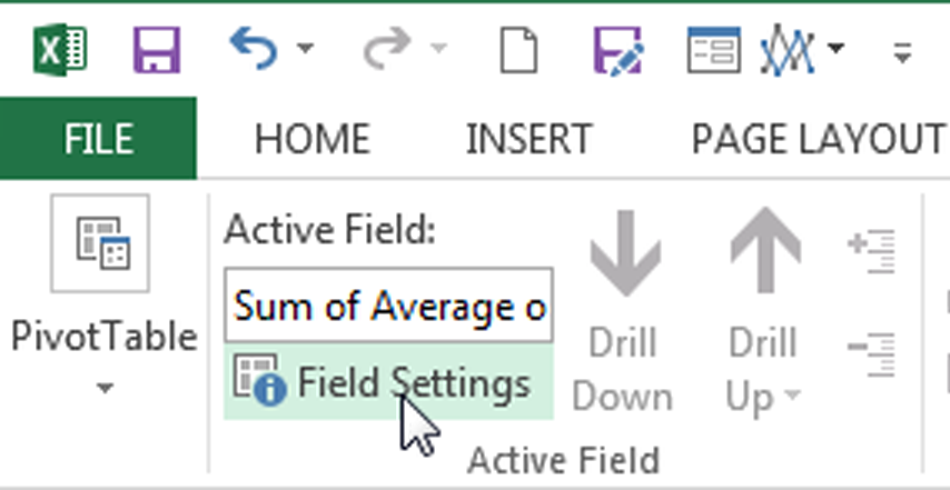 How to Create a PivotTable Calculated Field in Excel - Field Settings