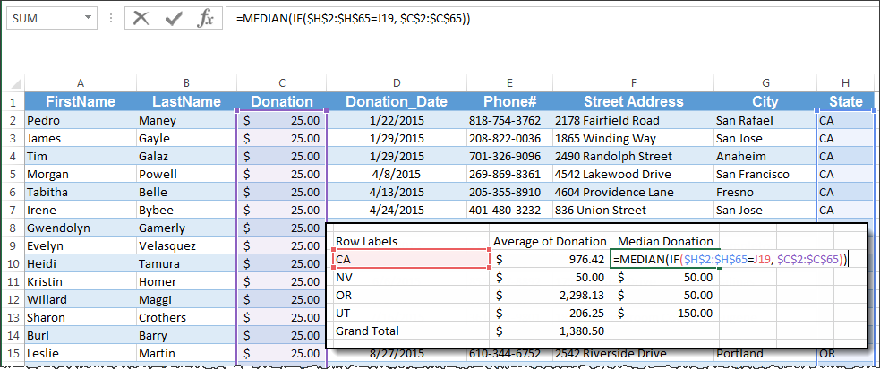 Calculate Median in Excel PivotTable - Image 4