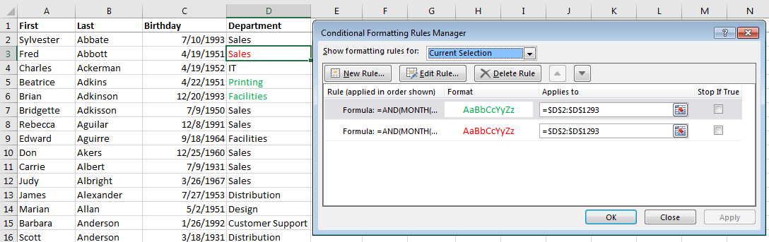 Using Conditional Formatting: If Statements in Excel - Pryor Learning