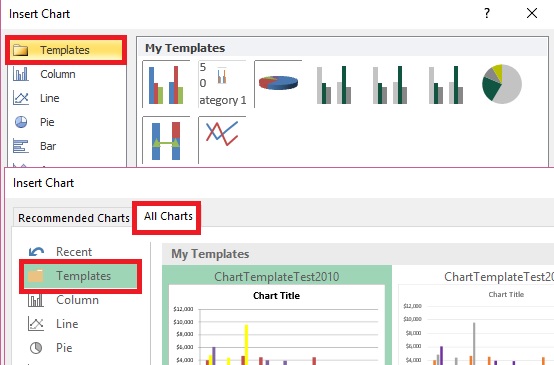 Excel Charts Graphs Step 4