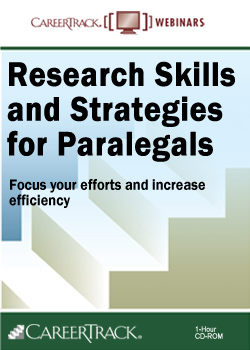 Research Skills and Strategies for Paralegals