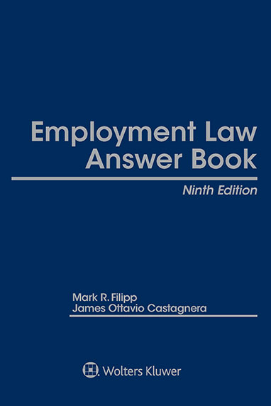 Employment Law Answer Book Supplement 2016