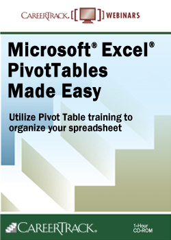 Microsoft Excel 2013 – Pivot Tables Training