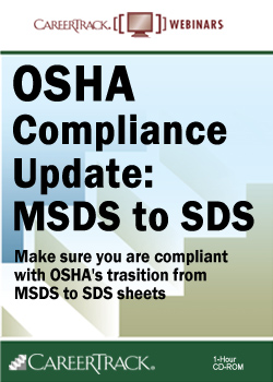 OSHA Compliance Update: SDS Sheets