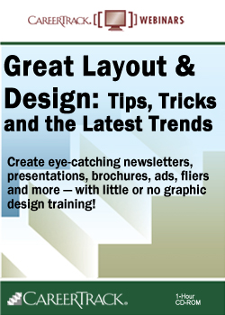 Training image for Great Layout & Design: Tips, Tricks and the Latest Trends