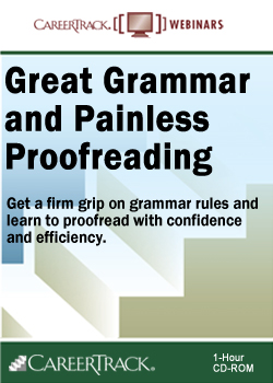 Training image for Great Grammar and Painless Proofreading