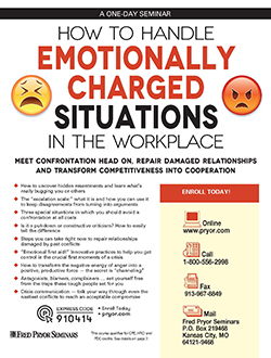 Training image for How to Handle Emotionally Charged Situations in the Workplace              