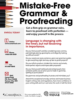 Mistake-Free Grammar & Proofreading Training