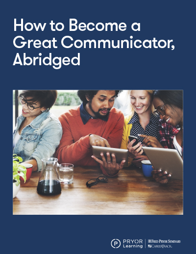 Training image for How to Become a Great Communicator                                         