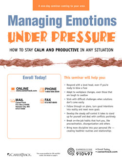 Training image for Managing Emotions Under Pressure                                           