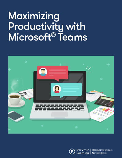 Training image for Maximizing Productivity with Microsoft® Teams                              