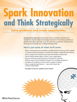 Training image for Spark Innovation and Think Strategically                                   