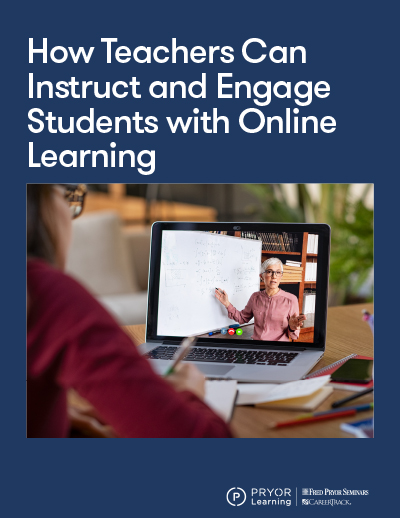 Training image for How Teachers Can Instruct and Engage Students with Online Learning         